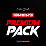 1500+ Fonts Bundle