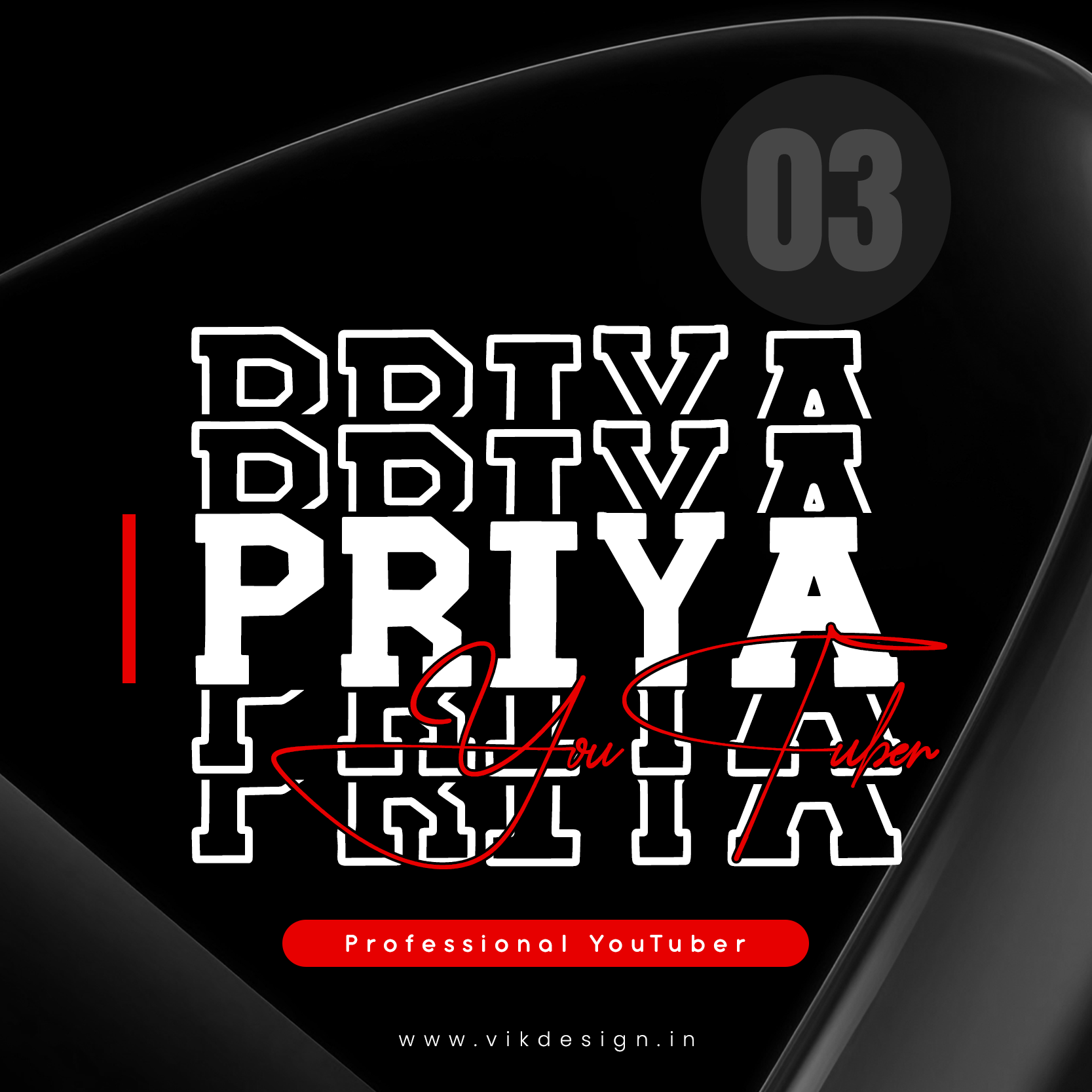 Profile Typography 20 Fonts+PSD+AI Files - Image 9