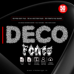 Top 50 Decorative Fonts Design