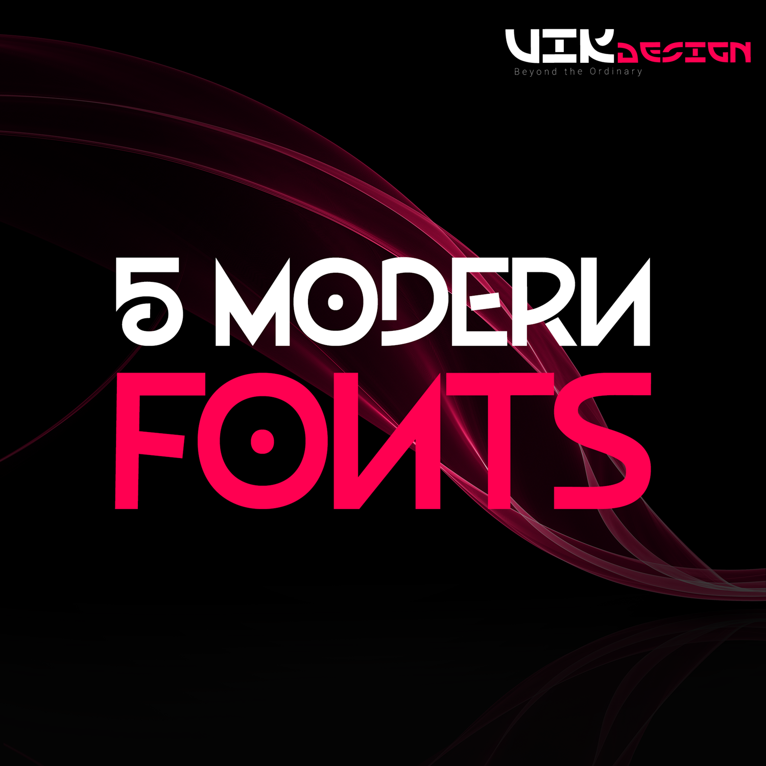 Top 5 logo design fonts