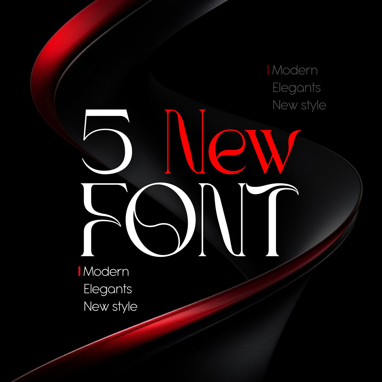 5 New fonts launch